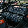 thumbnail image 3 of Uorisanigo Blue Dragonfly UTV Seat Cover Set Suitable for Kawasaki Mule 4010 4x4 2009-2025, Easy to Install Mule Bench Seat Cover All Weather Protection, Replacement UTV Seats Cushion, 3 of 7