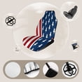 thumbnail image 3 of American Flag Blue Red White Car Seat Covers Front Seats Universal Fit for Cars SUV Truck Auto Interior Accessories, 3 of 3