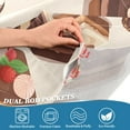 thumbnail image 4 of Yayeee Kitchen Valance Rod Pocket 54" x 18" Living Room Window Curtain, Cute Chocolate Cakes, 4 of 6