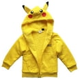 thumbnail image 2 of Pikachu Boys Sherpa Fleece Hoodie (Little & Big Boys), 2 of 4