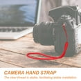 thumbnail image 4 of Uxcell Camera Wrist Strap Lanyards, Camera Hand Wristband Straps with Screw for Action Cameras 360 Selfie Stick Red 7.28 inch, 4 of 7