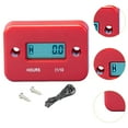 thumbnail image 6 of Dualoai Motorcycle Hour Meter Multifuntional Hourmeter for Marine Motocross ATVS Red, 6 of 9