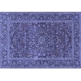 thumbnail image 1 of Ahgly Company Indoor Rectangle Persian Blue Traditional Area Rugs, 5' x 7', 1 of 4