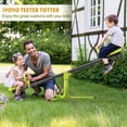 thumbnail image 2 of Seesaw Iyoyo Teeter Totter para niños al aire libre de 4 a 8 años, color verde claro, 2 of 7