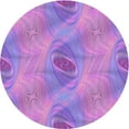 thumbnail image 1 of Ahgly Company Machine Washable Indoor Square Transitional Bright Lilac Purple Area Rugs, 3' Square, 1 of 7