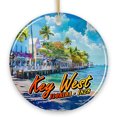thumbnail image 7 of Artistic Key West Ceramic Ornament, Tropical Florida Vacation and Beach Paradise Christmas Souvenir, 7 of 7