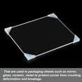 thumbnail image 5 of Unique Bargains PP Corner Protector Triangle 35x10mm for Ceramic, Glass, Metal Sheets White 20 Pack, 5 of 5