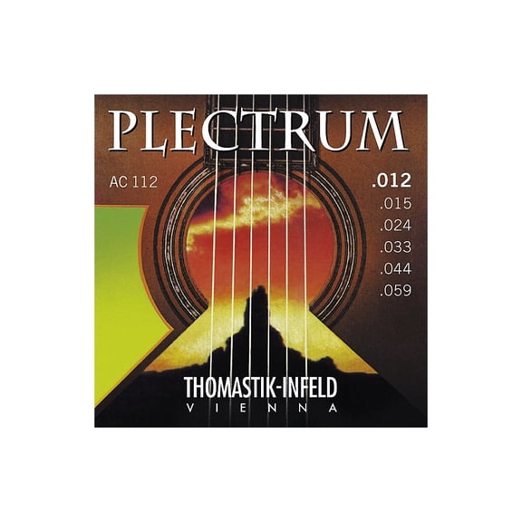Thomastik AC112 Plectrum Bronze Acoustic Strings Medium Light
