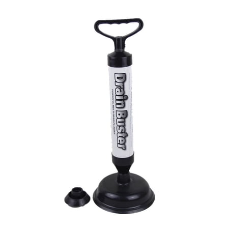 Cistern Toilet Blaster Sink Dredger Drainage Toilet Stopper Vacuum Suction Pump Drain Plunger Cleaner Toilet Unblocker Toilet Plungers Pipeline Dredge BLACK