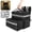 Black, variant on Food Delivery Backpack Extra Large Insulated Delivery Bags for Hot/Cold Food Expandable Insulated Pizza Bag for Bike Couriers Takeout