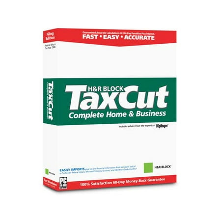 H & R Block TaxCut Complete Home & Business 2004