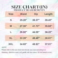 thumbnail image 4 of Womens Summer Striped Barrel Pants Comfy Drawstring Cropped Pant with Pockets Beach Vacation Elastic Waisted Trousers Beige L, 4 of 5