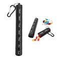 thumbnail image 3 of braveheart Pill Box Organizer Weekly Metal Mini Outdoor Container Tablet Dispenser Key Chain Portable Splitters Planner Smooth, 3 of 6