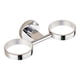 thumbnail image 2 of Soporte doble para cepillos de dientes, soporte para vaso de vidrio, organizador de baño montado en la pared, portavasos para enjuague bucal, para, 2 of 7