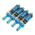 thumbnail image 3 of Kokiya 4 Pieces Front and Rear RC Shocks Damper Spare Parts RC Shock Absorber Metal for Blue, 3 of 9