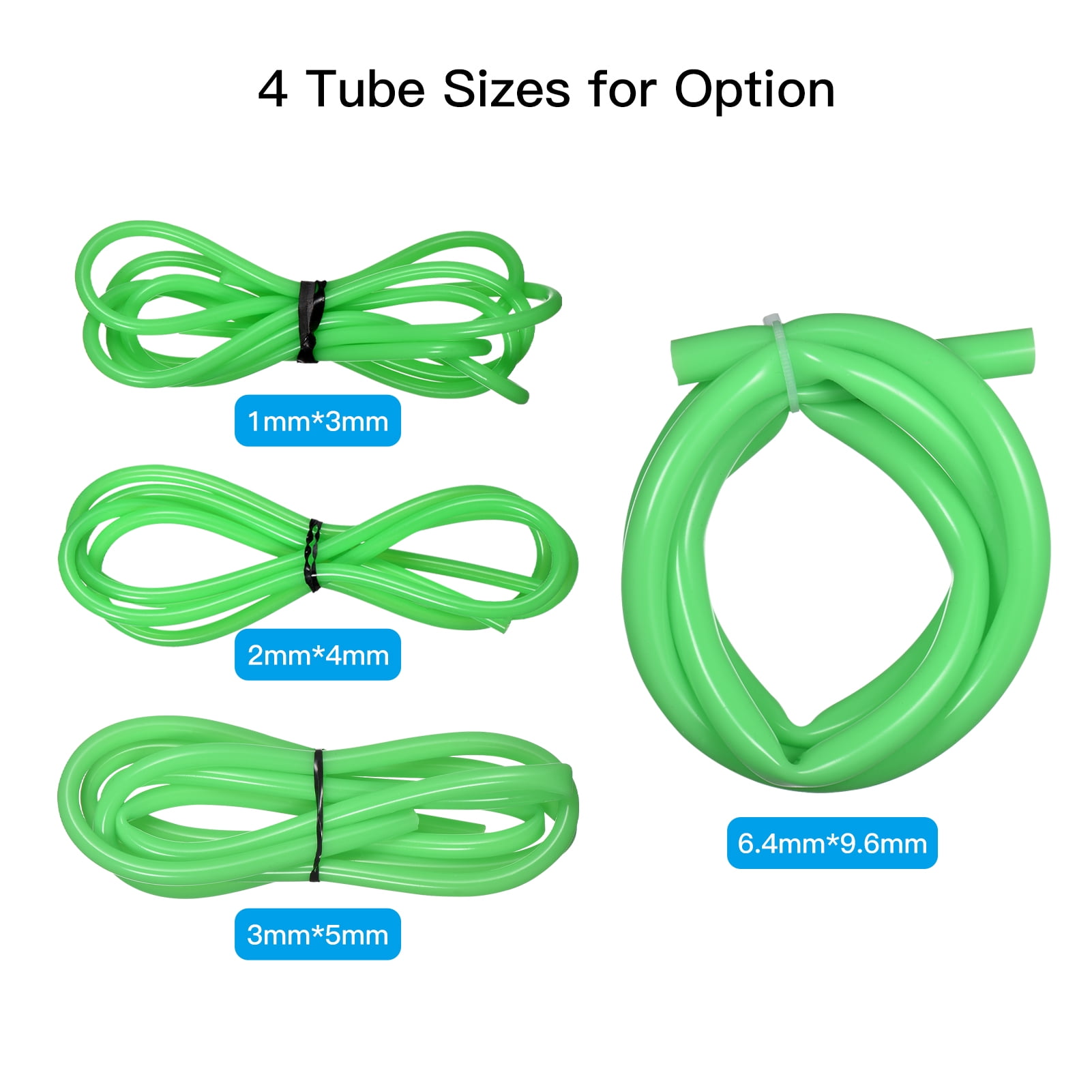 Siliconschlauch 1 mm 25 mm Food Grade Silicone Tube Beer Brew Hose Pipe Green 