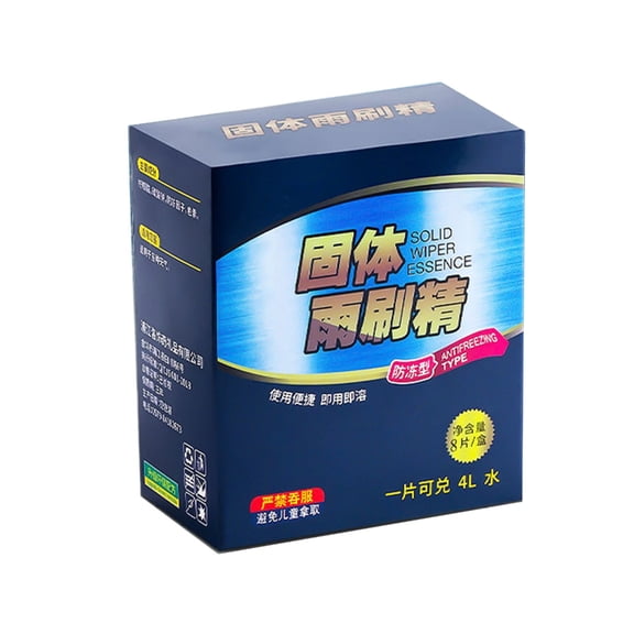 Very Concentrated Windshield Washer Tablets Fast Dissolving Long Lasting Small Storage For Car Glass Cleaning