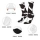 thumbnail image 5 of Balery Cow Skin 2 Calcetas Largas con Estampado para Hombre y Mujer – Suaves y Transpirables, Talla Única (US 5-11), 5 of 6