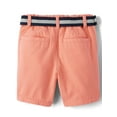 thumbnail image 2 of The Children's Place Boys Belted Chino Short, Sizes 6M-16, 2 of 3
