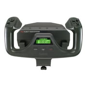 Logitech G PRO Flight Yoke System, Professional Simulation Yoke and Throttle Quadrant, 3 Modes, 75 Programmable Controls, Configurable Throttle Knobs, Steel Shaft, USB, PC - Black