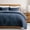 Navy Blue, variant on WDCOZY White Queen Size Quilt Bedding Sets with Pillow Shams, Lightweight Soft Bedspread Coverlet, Quilted Blanket Thin Comforter Bed Cover, All Season Summer Spring, 3 Pieces, 90x90 inches