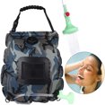 thumbnail image 4 of Bolsa de almacenamiento de agua de PVC para acampar al aire libre Bolsa de baño de ducha con calefacción solar portátil 20L JShteea  Para Estrenar, 4 of 8