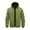 Light Green, variant on Daznico Winter Coats for Men,Reflective Hooded Casual Jacket Lightweight Windbreaker Outdoor Sports Lined Full Zip Up Coat for Daily Streetwear and Hiking,Size:XXL