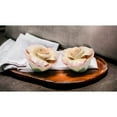 thumbnail image 2 of Handcrafted Ceramic Rose Flower Salt and Pepper Shakers, 2 of 3