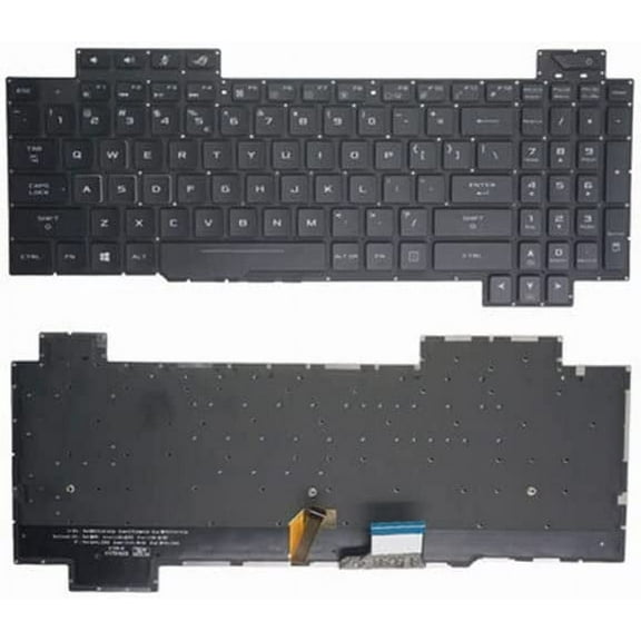 New US Black English Backlit Laptop Keyboard (Without palmrest) for ASUS ROG Strix Scar GL703GS GL703GM