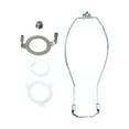 thumbnail image 5 of Lamp Harp,Detachable Lamp Shade Harp Holder 6 8 10 12 inch,Lampshade Brackets Table Floor Light Fitting Harps,Lighting Fitting Finial Accessories Lampshades,Standard Lamp Rods Saddle 10inch, 5 of 8