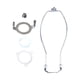 thumbnail image 5 of Accesorios de iluminación de arpa de lámpara Base de luz 6 8 10 12 pulgadas Juego de arpa de lámpara Pantalla de lámpara 10inch, 5 of 9