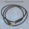 thumbnail image 2 of 34.3in Waterproof 3-pin Connector Conversion Adapter Cable Accessory for Electric Bicycle( ), 2 of 17