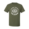 thumbnail image 2 of Wild Bobby,Dad Man Myth Legend Funny Dad Uncle Papa Granpa Dad Gift, Father's Day, Men Graphic Tees, Military Green, X-Large, 2 of 3