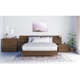 thumbnail image 1 of Nexera Ensemble de Chambre 4 Pcs avec Cadre de Lit, Marron, Grand, 1 of 10