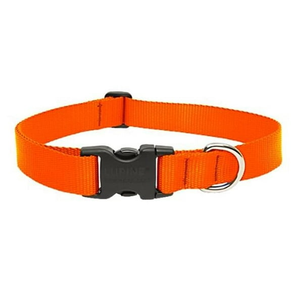 1 in. Blaze Orange 16 in. -28 in. Adj. Collar
