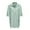 Green, variant on Wdgfv Women's Cotton Nightgowns 3/4 Sleeve Sleep Shirt Button Down Soft Sleepwear Night Dress Purple S