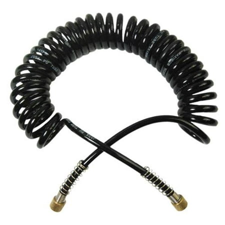Master Airbrush 10' Recoil Recoiling Airbrush Air Hose with Standard 1/8