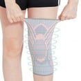 thumbnail image 2 of BESTSKY 2-piece Knee Brace,Nylon Knee Sleeves,Knee Compression Sleeves Men,Pink,M, 2 of 3