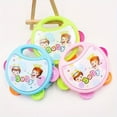 thumbnail image 1 of 1pcs Children's Tambourine Cartoon Baby Musical Instrument Rattle, 1 of 4