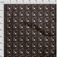 thumbnail image 4 of oneOone Polyester Spandex Black Fabric Halloween Dress Material Fabric Print Fabric By The Yard 56 Inch Wide, 4 of 4