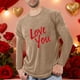 thumbnail image 1 of Ceisia Men Casual Fashion Print Round Neck Pullover Long Sleeve Sweatshirt Gift, 1 of 4