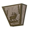 thumbnail image 4 of Meyda Tiffany 154317 Elk 2 Light 12" Tall Wall Sconce - Copper, 4 of 5