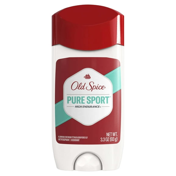 Old Spice Men's Deodorant, Invisible Solid, AntiPerspirant Deodorant Stick for Men, Pure Sport, 3.3 oz