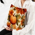 thumbnail image 6 of Thanksgiving Pumpkin Leaves Elegant Velvet Throw Pillows with Unique Patterns for Chair Pillow Covers & Throw Pillow - Set of 2, Available in 16x16, 18x18, & 20x20 inches for, 6 of 6