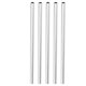 thumbnail image 1 of Lot de 5 raccords de tube en aluminium pour robot, pièces de rechange pour support de 200 mm, 6100-0608-0200, 1 of 4