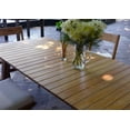 thumbnail image 5 of ROSSIO - Tempur 9 Pieces Teak Extendable Patio Dining Set, with Cushions,Brown, 5 of 14