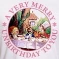 thumbnail image 3 of CafePress - A Very Merry Unbirthday To You Fitted T Shirt - Fitted T-Shirt, Vintage Fit Soft Cotton Tee, 3 of 4
