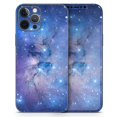 thumbnail image 5 of DesignSkinz Blue & Purple Mixed Universe Full-Body Skin Decal Wrap Cover for iPhone 15 Pro, 5 of 9