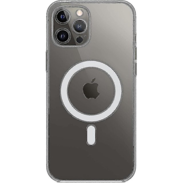 Funda transparente oficial para iPhone 12 Pro Max de Apple con Magsafe (caja de venta abierta)