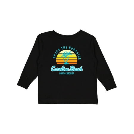 

Inktastic Summer Enjoy the Sunshine Carolina Beach North Carolina Blue Gift Toddler Boy or Toddler Girl Long Sleeve T-Shirt